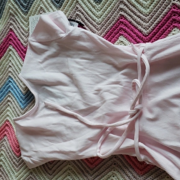 Sunday Best Pink Mini Wrap Dress - WITH TAGS - Picture 10 of 13